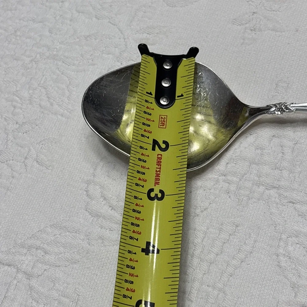 1965 GARLAND 1847 Rogers Bros IS Serving  Casserole Spoon Silver Plate Flatware